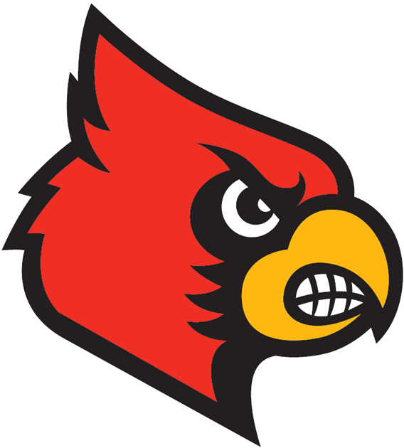 Louisville Cardinals 2007-2012 Secondary Logo diy DTF decal sticker